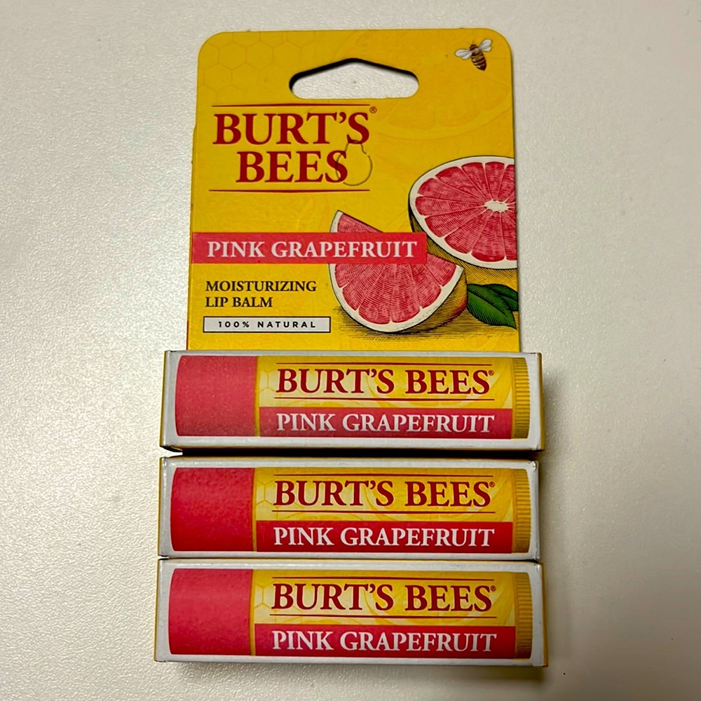 Burt’s Bees Pink Grapefruit Lip Balm
